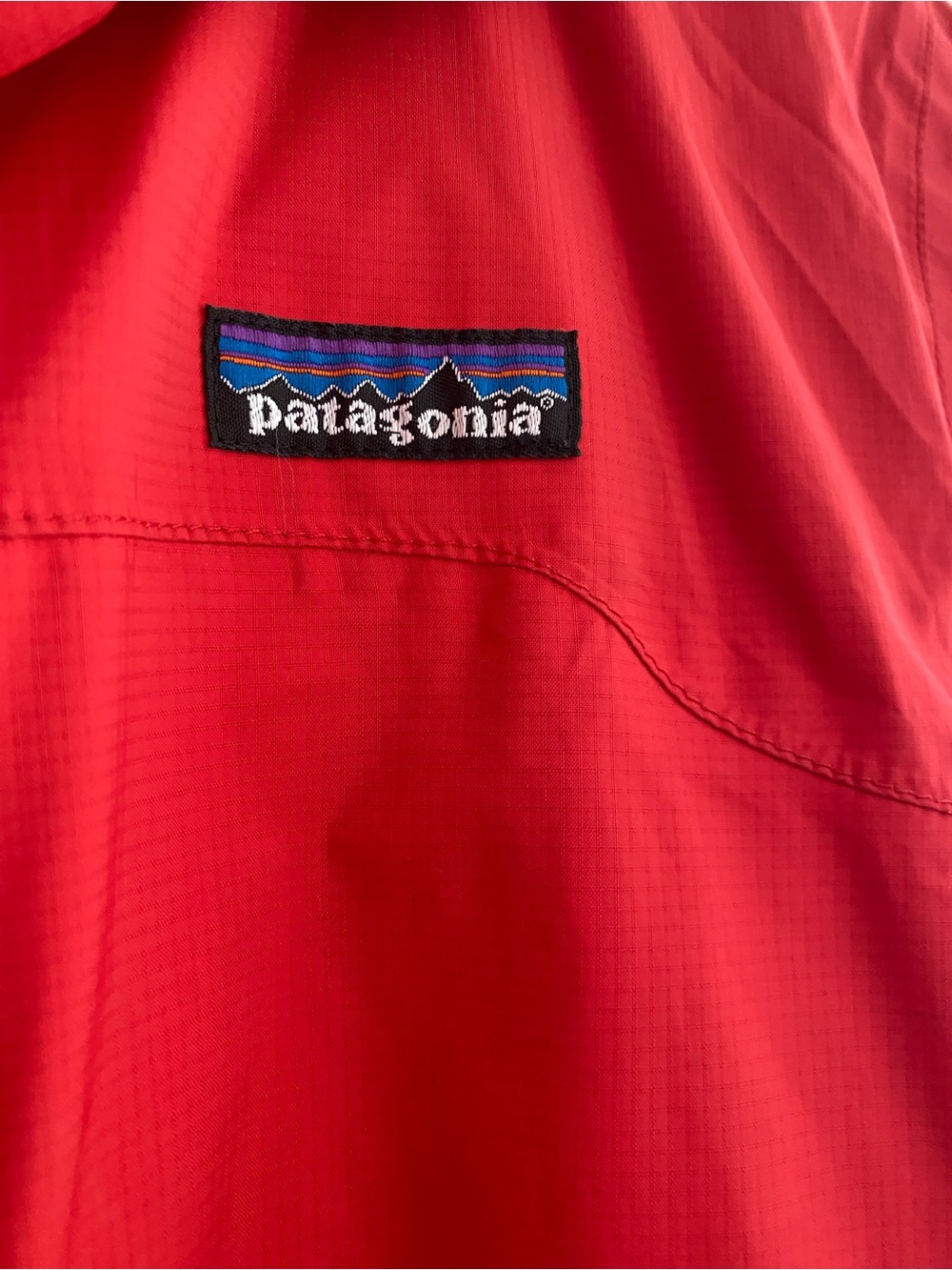 PATAGONIA h2no red rain jacket size women’s large - Picture 4 of 14